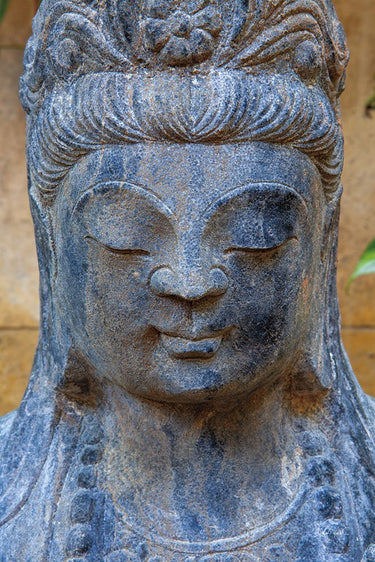 Feeling at Home Buddha photography canvas art print by Revell Deborah, featuring a serene Buddha image on canvas.