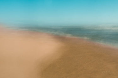 Art Print on canvas Sand and Surf by Elizabeth Jocelyn Coastal Post-Impressionism artwork