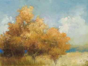 Art Print on canvas October Glow by Purinton Julia Landscape Impressionism artwork