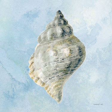 Art Print on canvas Coastal Bliss IV v2 by Nai Danhui Coastal Post-Impressionism artwork
