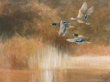 Art Print on canvas Life on the Lake by Purinton Julia Animals Romanticism artwork