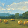 Art Print on canvas Pastoral Hay Bales by Overstreet Carson Country French Post-Impressionism artwork