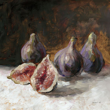 Art Print on canvas Fig Still Life by Nai Danhui Food Post-Impressionism artwork