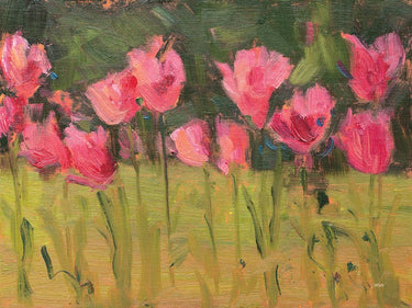 Art Print on canvas Spring Flowers by Overstreet Carson Floral Abstract Expressionism artwork