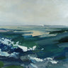 Art Print on canvas By the Sea by Knighten Haley Coastal Post-Impressionism artwork
