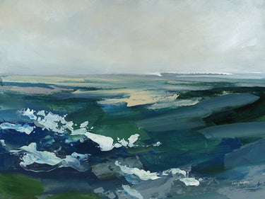 Art Print on canvas By the Sea by Knighten Haley Coastal Post-Impressionism artwork