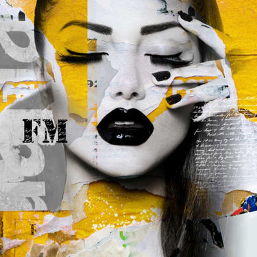 Canvas Art Print Absolutely beautiful II Pop Culture subject by Cordaro Emiliana Fine Art Print quality