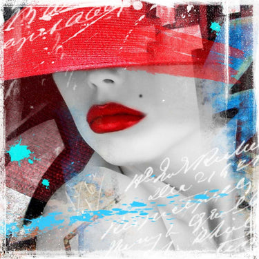 European canvas art print titled Glamorous IIII by Bakker Hans Jochem, featuring vibrant abstract design for home decor.