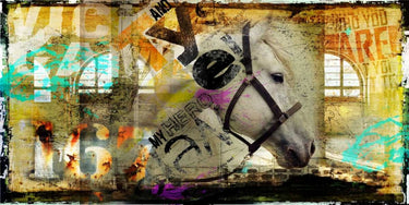 Canvas Art Print My Friend Pop Culture subject by Baker Micha Fine Art Print quality