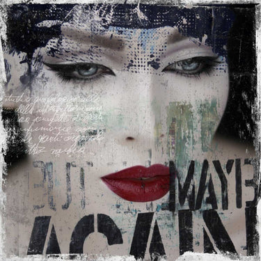 Canvas Art Print Regrets II Pop Culture subject by Bakker Hans Jochem Fine Art Print quality