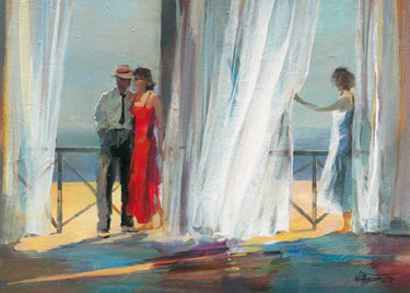 Canvas Art Print Dreaming about II Modern subject by Haenraets Willem Fine Art Print quality