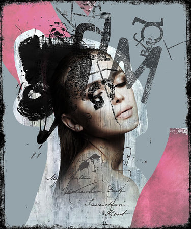 European canvas art print titled "Miss You" by Bakker Hans Jochem, featuring a heartfelt artwork on a stretched canvas.