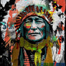 Canvas Art Print Indian Power I Pop Culture subject by Bakker Hans Jochem Fine Art Print quality