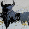 Canvas Art Print Torro Nero Pop Culture subject by Bosboom Leon Fine Art Print quality