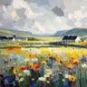Canvas Art Print Landscape II Modern subject by van Leersum El Fine Art Print quality