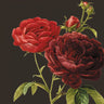Feeling at Home classic floral canvas art print featuring a detailed rose design by Waltz Anne.