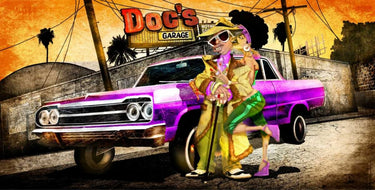 Canvas Art Print I'm the King -1 Music-Dance subject by Alvez A. - Perez Fine Art Print quality