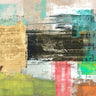 Abstract canvas art print by Aprile Alessio, featuring vibrant, modern design from Feeling at Home collection.