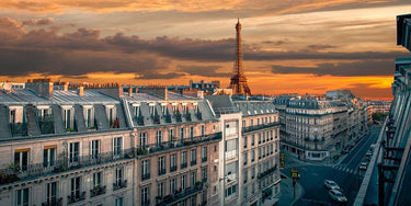 Art Print on canvas Morning in Paris by Pangea Images Photography Baroque artwork