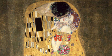 Canvas Art Print The Kiss Museum subject by Klimt Gustav Fine Art Print quality