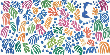 Art Print on canvas La perruche et la sirene, 1952 by Matisse Henri Patterns Post-Impressionism artwork