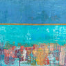 Abstract canvas art print by Corrado Italo featuring vibrant, modern design, ideal for contemporary home decor.