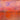 Abstract canvas art print titled Aurore (Deserto rosso) by Corrado Italo, featuring vibrant, textured red and orange tones.
