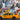 Art Print on canvas Taxi and mural painting in Soho, NYC by Setboun Michel Photography other artwork