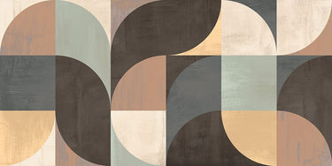 Abstract luxury pattern canvas art print by Nava Sandro, featuring vibrant, modern design in a Feeling at Home artwork.