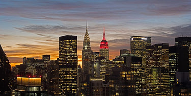 Art Print on canvas Midtown Manhattan by Berenholtz Richard Photography Expressionism artwork