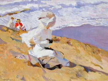 Figurative canvas art print by Sorolla y Bastida Joaquin, capturing a moment, displayed in a naturalistic style.