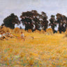 Art Print on canvas Reapers resting in a Wheat Field by Singer Sargent John Landscape Post-Impressionism artwork