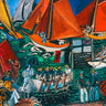 Feeling at Home Fete Nautique figurative canvas art print by Dufy Raoul, showcasing vibrant nautical scene and artistic brushstrokes.