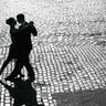 Art Print on canvas Dancers performing the Tango by Anonymous Photography Modernism artwork