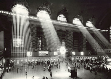 Art Print on canvas Grand Central Station, NYC by Rizzuto Angelo Photography Post-Impressionism artwork