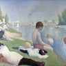 Art Print on canvas Bathers at Asnieres by Seurat Georges Landscape Post-Impressionism artwork