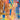 Abstract Andalusia canvas art print by Corrado Italo, featuring vibrant colors and flowing patterns, perfect for modern home decor.