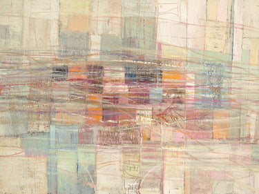 Abstract canvas art print by Lucas featuring vibrant colors and modern design, perfect for contemporary home decor.