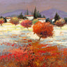 European canvas art print featuring Dolci Colline by Florio Luigi, showcasing a serene landscape in soft, muted tones.