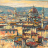 Feeling at Home Florence Cityscape canvas art print by Florio Luigi featuring a detailed city view in a stylish design.