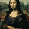 Feeling at home Monna Lisa art print by Leonardo da Vinci, traditional canvas artwork featuring the iconic portrait.