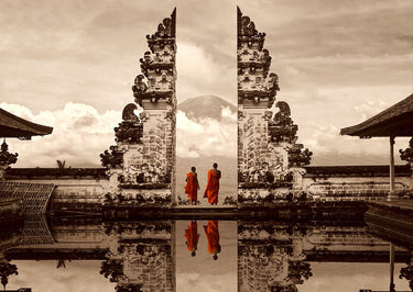 Art Print on canvas Gates of Heaven-Bali by Moreau Marc Landscape Post-Impressionism artwork