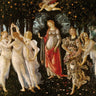 Feeling at Home Primavera traditional canvas art print by Botticelli Sandro, featuring a Renaissance floral scene on canvas.