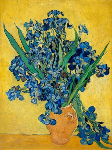 Art Print on canvas Irises by Van Gogh Vincent Landscape Post-Impressionism artwork