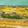 Art Print on canvas De oogst by van Gogh Vincent Landscape Abstract Expressionism artwork