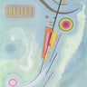 Abstract canvas art print by Kandinsky Wassily, featuring vibrant colors and geometric shapes, from Feeling at Home.