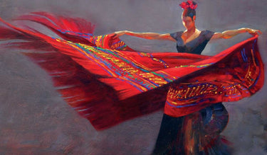 Feeling at Home Blanket Dance canvas art print by Lynch Brent featuring vibrant, detailed artwork on high-quality canvas.