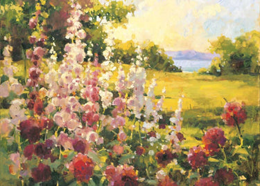 Ocean Vista museum canvas art print by Heighton Brent, featuring a serene ocean scene in a calming landscape artwork.