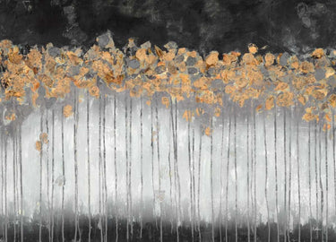 Feeling at Home Midnight Forest Nature canvas art print by Bowman Hazel, featuring a serene forest scene with lush trees.