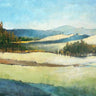Feeling at Home Far Horizons landscape canvas art print by Oxley Vail, featuring a serene natural scene with vibrant colors.